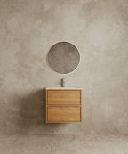Vaskeskab i massiv eg – Linea | Oak Elements